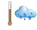 Rain: 68F